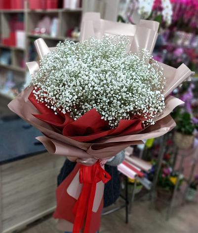 Букет цветов из: Гипсофила в Новорайчихинске