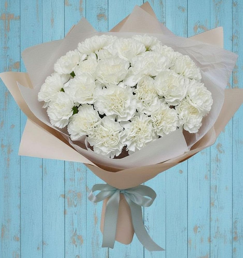 Букет цветов из: Гвоздики в Новорайчихинске