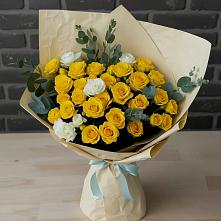 Букет цветов из:  Розы #REPLACE_PRED# Новорайчихинске