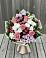 Букет цветов из: Альстромерии, Гвоздики, Розы и Хризантемы в Новорайчихинске