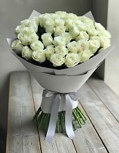 Букет 35 Белых роз в Новорайчихинске
