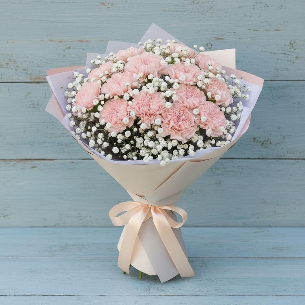 Букет цветов из: Гвоздики в Новорайчихинске