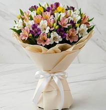 Букет цветов из:  Альстромерии #REPLACE_PRED# Новорайчихинске