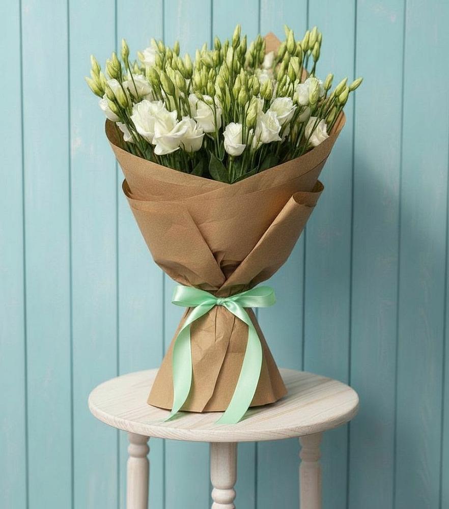 Букет цветов из: Лизиантусы в Новорайчихинске