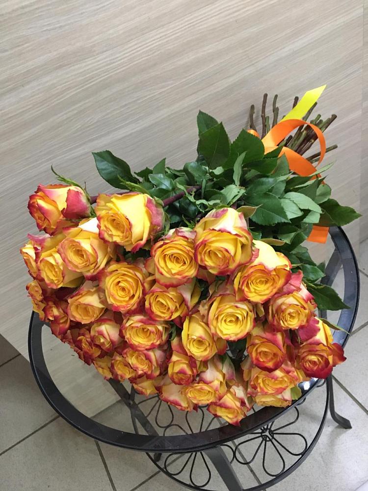 Букет Желтые розы в Новорайчихинске