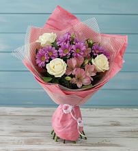 Букет цветов из:  Герберы в Новорайчихинске