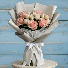 Букет цветов из:  Розы #REPLACE_PRED# Новорайчихинске