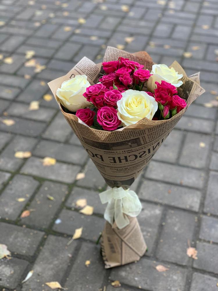 Букет цветов из: Розы в Новорайчихинске