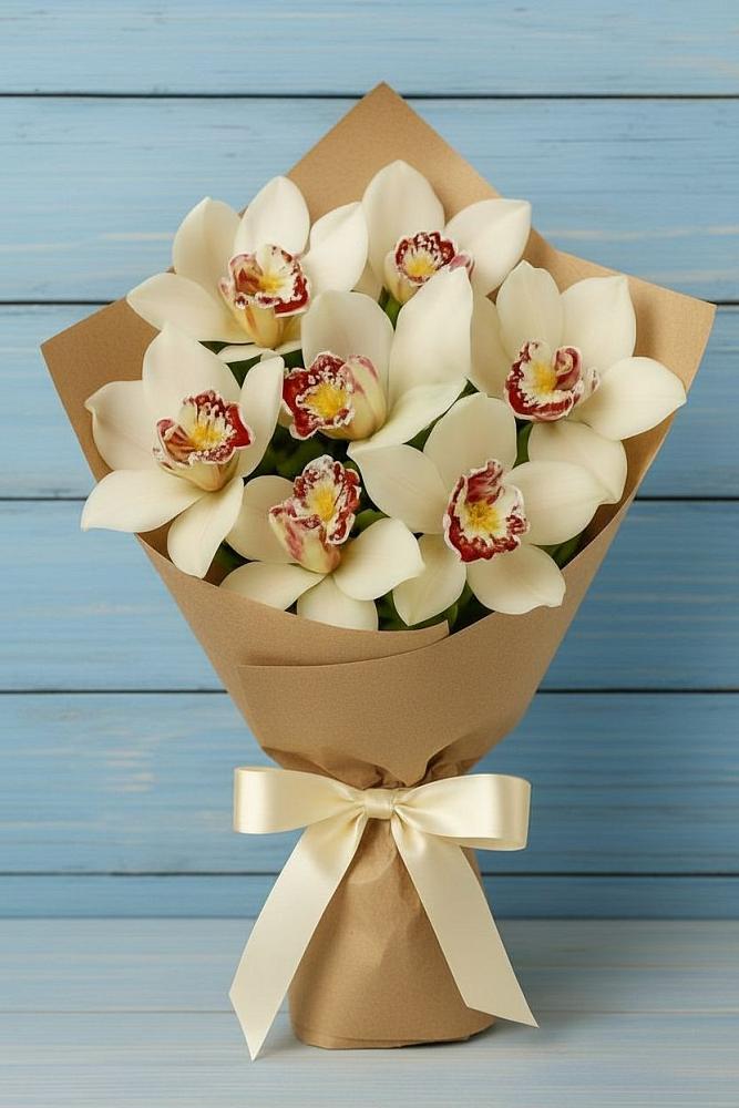 Букет цветов из: Орхидеи и Розы в Новорайчихинске